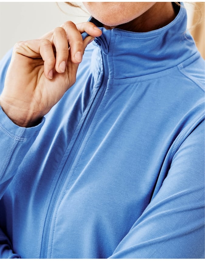 Action Zip Through Sweatshirt